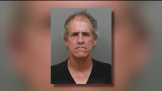 Man charged after video shows car driving through yard past waiting school bus