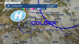 Q2 Billings Area Weather: Snow on Friday and cooler across the weekend