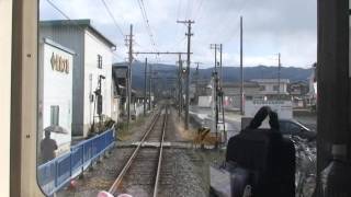 水間鉄道　前面展望　貝塚～水間観音