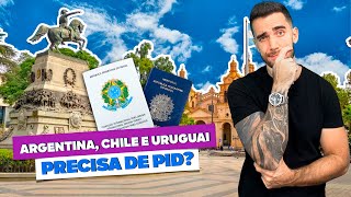 Preciso da PID para alugar carro na Argentina, Chile ou Uruguai? Ou só CNH?