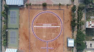 Helicam Video Shoot 360° View | National Girl Child day-2018 | Velammal Vidhyashram Celebration | MJ