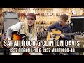 Clinton Davis & Sarah Rogo | 1937 Gibson L-10 & 1937 Martin 00-48 at Norman's Rare Guitars