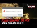 Xenia Emulator - Graphic Device Lost Fix