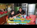 Makan tengahari lauk pucuk labu kuning/Rendang ayam/ikan masin