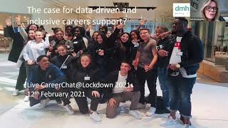 LiveCareerChat@Lockdown No 2 - The case for data-driven and inclusive careers support?