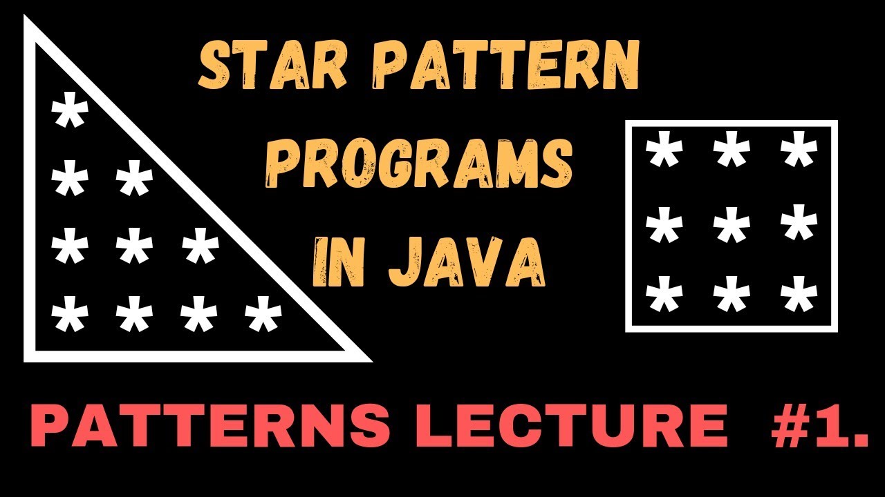 рџ њstar Pattern Program In Java Logic How To Print Different Star