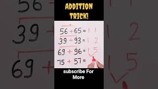 Addition Trick ?