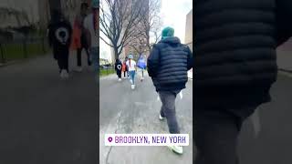 6ix9ine pulls up to BROOKLYN NEW YORK