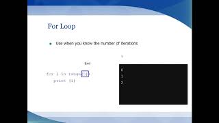 CS Flex 1030: Python Control Structures Part 2