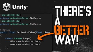 Get Random Values Between 2 Numbers or Curves with a Single Control | Unity Tutorial
