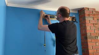 How to hang a Makelangelo plotter on a wall without nails or screws