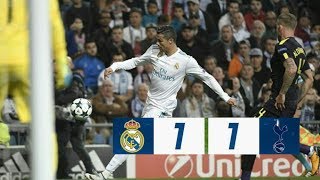 Liga Champions : Real Madrid vs Tottenham 1-1 highlights & all goal || 18 oktober 2017