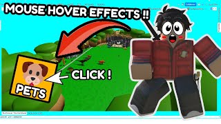 HOW TO MAKE MOUSE HOVER EFFECTS AND ENHANCE YOUR GUIs ROBLOX STUDIO