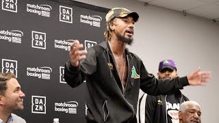 Demetrius Andrade Blasts Canelo | Storms out of Press Conference