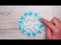 【ペーパーフラワー】tsuku cafeさんとコラボ♪ 丸くて可愛い紙の花 how to make round shaped flowers with paper punch