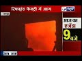 breaking news massive fire in hapur uttar pradesh