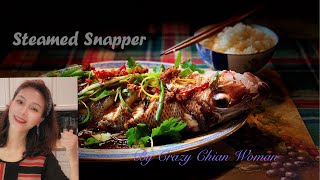 清蒸鱼/Steamed Snapper/ 清蒸加吉鱼，鲷鱼。鲷鱼实行了“一夫多妻制”。素有海中之王，鱼中上品之称！