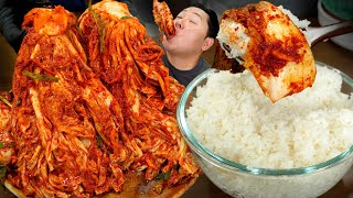 흰 쌀밥에 매운 겉절이 2kg 쭉쭉 찢어서 아삭아삭