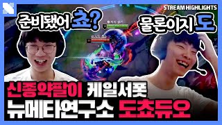 도쵸듀오의 뉴메타 연구소🔥 | DRX 탑 도란 미드 쵸비 | 거침없이 DRX | DRX