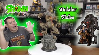 From SPAWN - VIOLATOR aka the Clown CUSTOM STATUE REVIEW