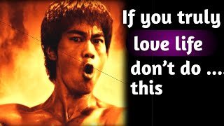 Bruce Lee Best Motivational advice and quotes. Life changing video#motivational