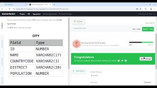 Revising Aggregations The Count Function HackerRank