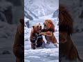 battle 8 bear versus lion animal fight battle showdown duel