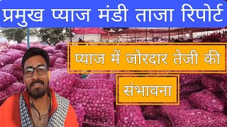 प्रमुख प्याज मंडी ताजा रिपोर्ट प्याज में जोरदार तेजी की संभावना#pyajmandi #pyajmandibhavtoday