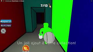 Je vais dans les Backrooms coloré dans Roblox !