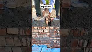 plinth beem pipe hole very easy style #construction