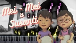 Lagu Mei-Mei Susanti (Upin & Ipin - Aiya Cik Siti) [Piano Cover]