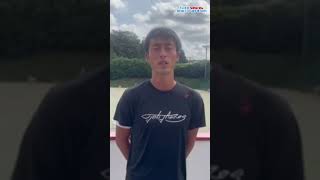 阿久津裕汰　選手紹介　大正製薬リポビタン全日本テニス選手権　東日本大会　男子シングルス2021