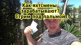 Как Яхтсмены Зарабатывают. Стрим под пальмой