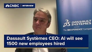 Dassault Systèmes CEO: AI will see 1500 new employees hired