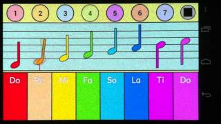 How to play "Alphabet Song" or "Twinkle Twinkle Little Star" piano - from "ABC 123 Doremi" game