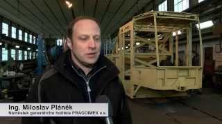 PRAGOIMEX a.s., Crash test modelu tramvaje EVO1, Krnov - květen 2015