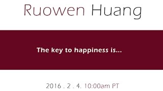 Ep. 77. The key to happiness is...