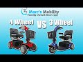 Comparing a 3-Wheel vs 4-Wheel Mobility Scooters - How to Decide - Full Review