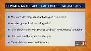 Debunking allergy myths this spring