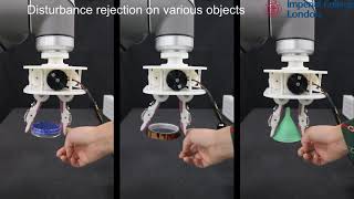 An Underactuated Gripper for Self-Adaptive Grasping with Passive Disturbance Rejection - ICRA 2021