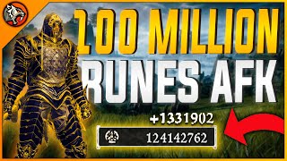 Elden Ring - NEW 100 Million Rune AFK Farm - HIGH Level | Unlimited AFK Rune Exploit |