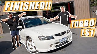 BUILDING A LS1 TURBO VY UTE!! - Part 12 - ITS FINISHED!! Well Mostly