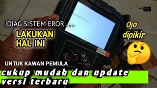 Sistem Eror... pada JDiag ini cuma memory saja yang Eror...