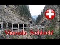 Die Viamala Schlucht im Schweizer Kanton Graubünden