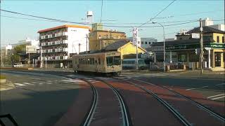 嵐電：四条大宮駅→帷子ノ辻駅：2013年04月05日動画撮影。