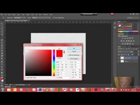 How to Change the Color of a Layer in Photoshop CS6 How to Change the Color of a Layer in Photoshop CS6