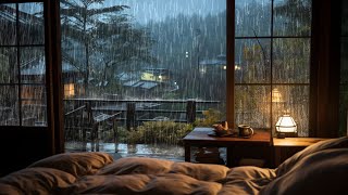 【2M VIEWS】 Soothing Rain Sounds🌧️ | Come in to the bed and close your eyes to feel the rain😴