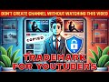 Trademark Registration for YouTubers & Influencers in India #youtuber #viralvideo