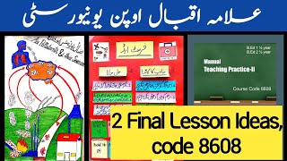 2 final lesson code 8608