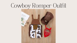 Momorii Cowboy Romper Outfit - Momorii